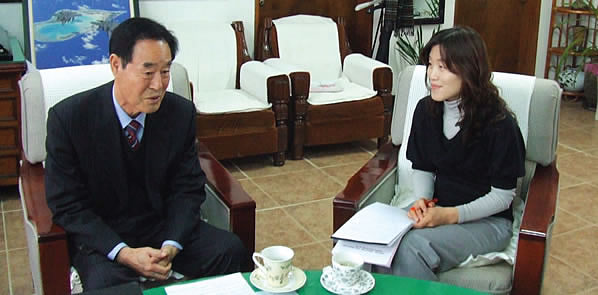 안동영명학교 배연창 교장 인터뷰모습