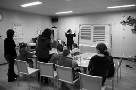 특수학교, 방학 중 방과 후 프로그램 모습