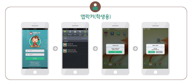 앱락커(학생용) 화면