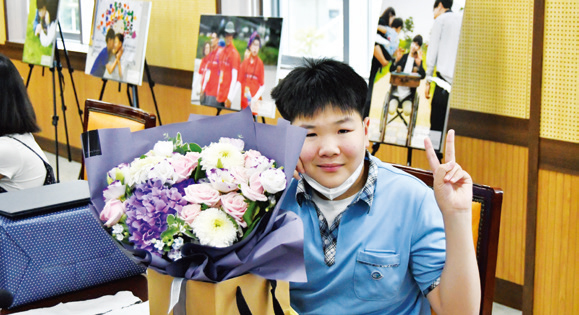7월 22일 국립특수교육원에서 진행된 제12회 전국 장애공감 사진 및 홍보영상 공모전 시상식 기념사진 01