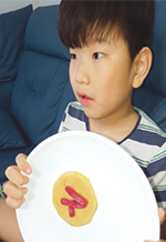 한글 쿠키 만들기 사진