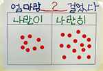 설문지 스티거 사진