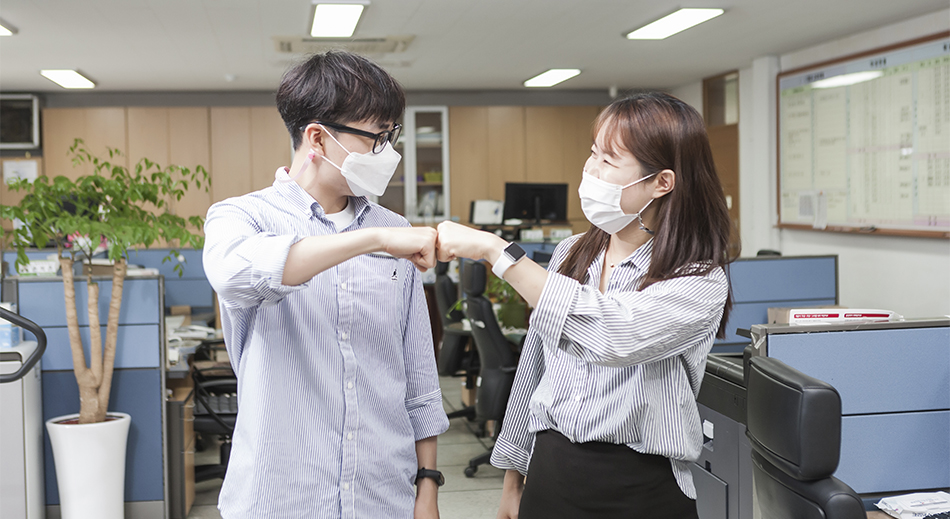 종규씨와 손희은 교육행정사의 모습