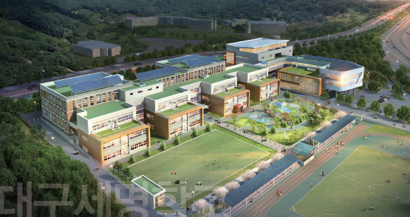 대구세명학교 조감도