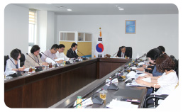 통합체육교과연구회 주말 실기 연수 모습