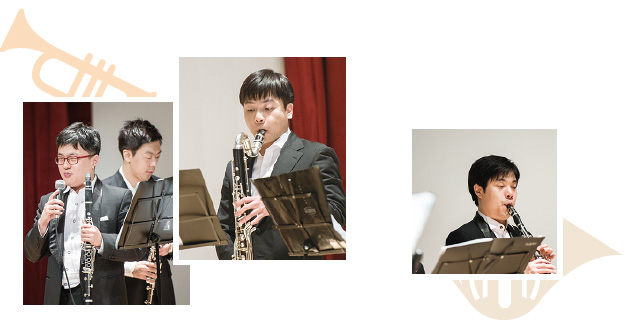 드림위드 앙상블 연주 모습(1,2,3)