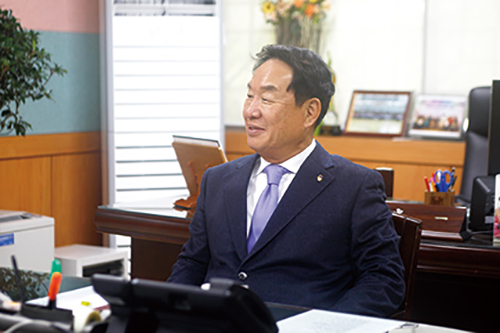 김성일 대한장애인체육회 회장 인터뷰 모습 Ⅱ