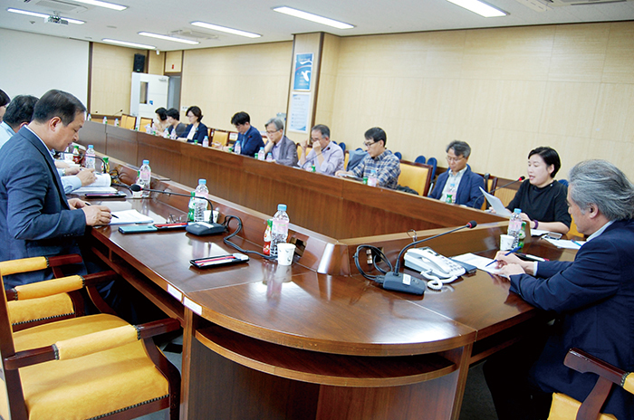 정대영 교수 주제하 한국특수교육학회 총회 모습
