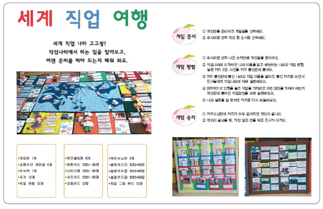 세계 직업 여행 안내 그림