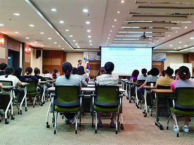 세종특별자치시교육청 특수교육실무사 역량강화 연수 사진