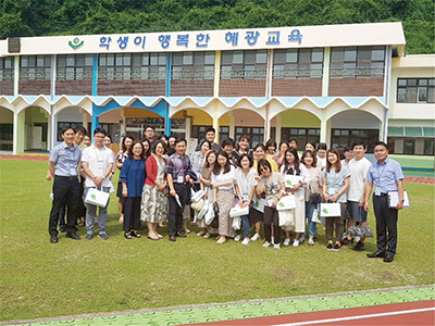 부산광역시교육청 특수교육지원센터 순회교사 역량강화 연수 기념 사진