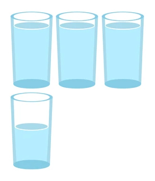 어린이(3~4잔)