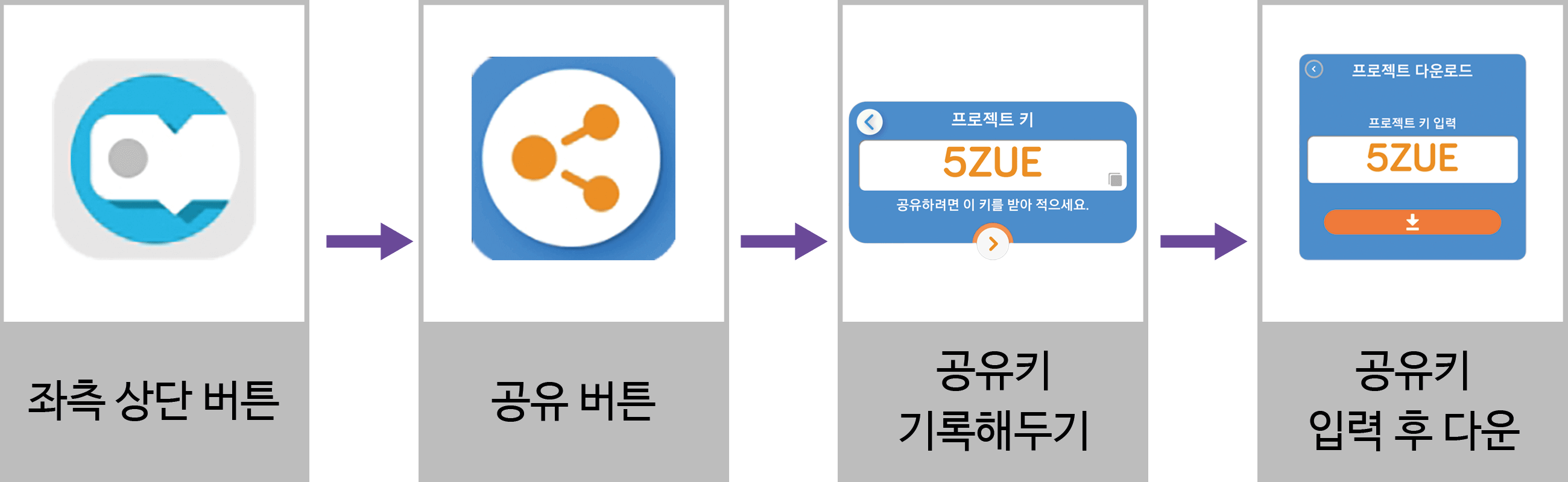 앱 화면 도움말
