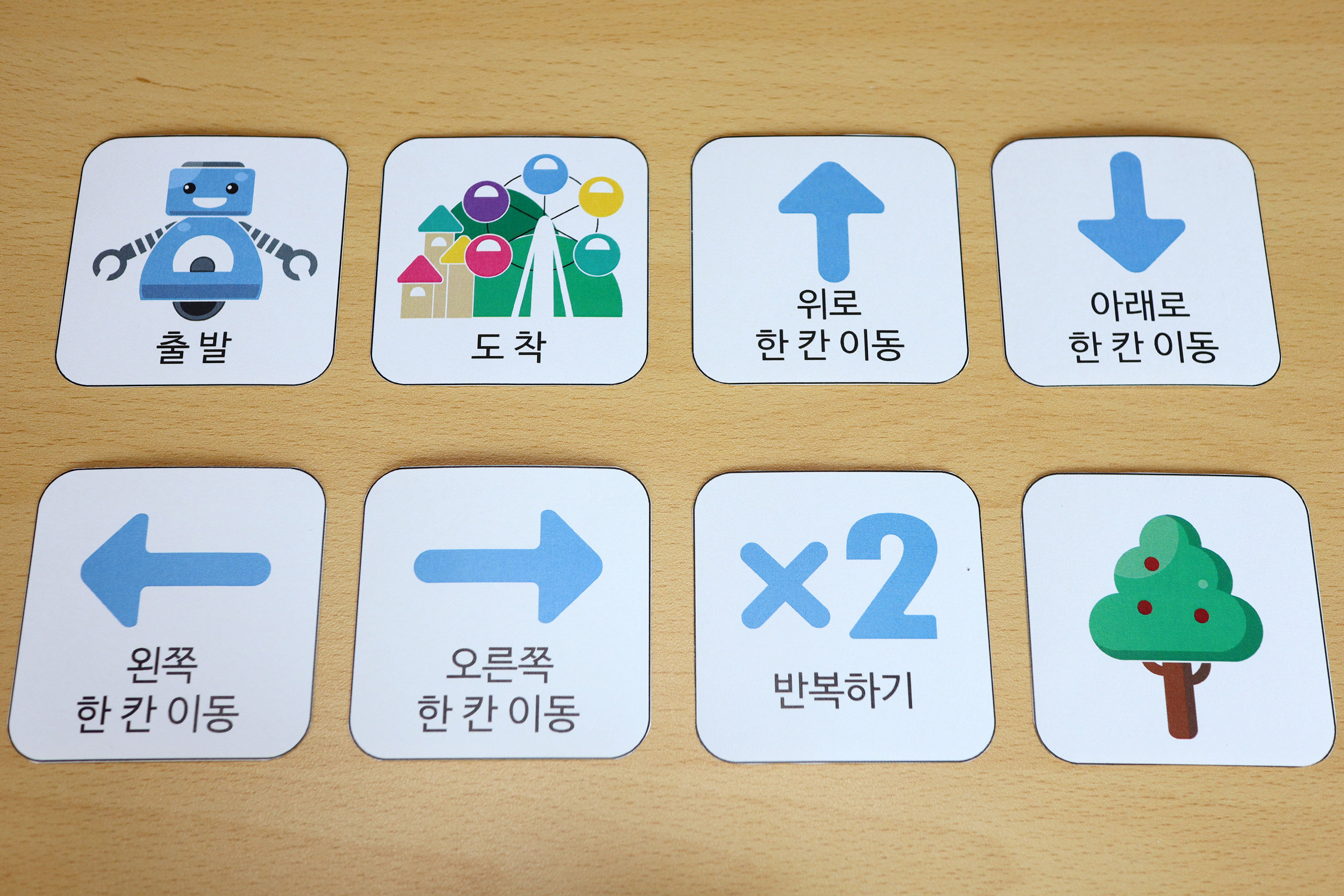 이미지, 명령어 카드의 사진