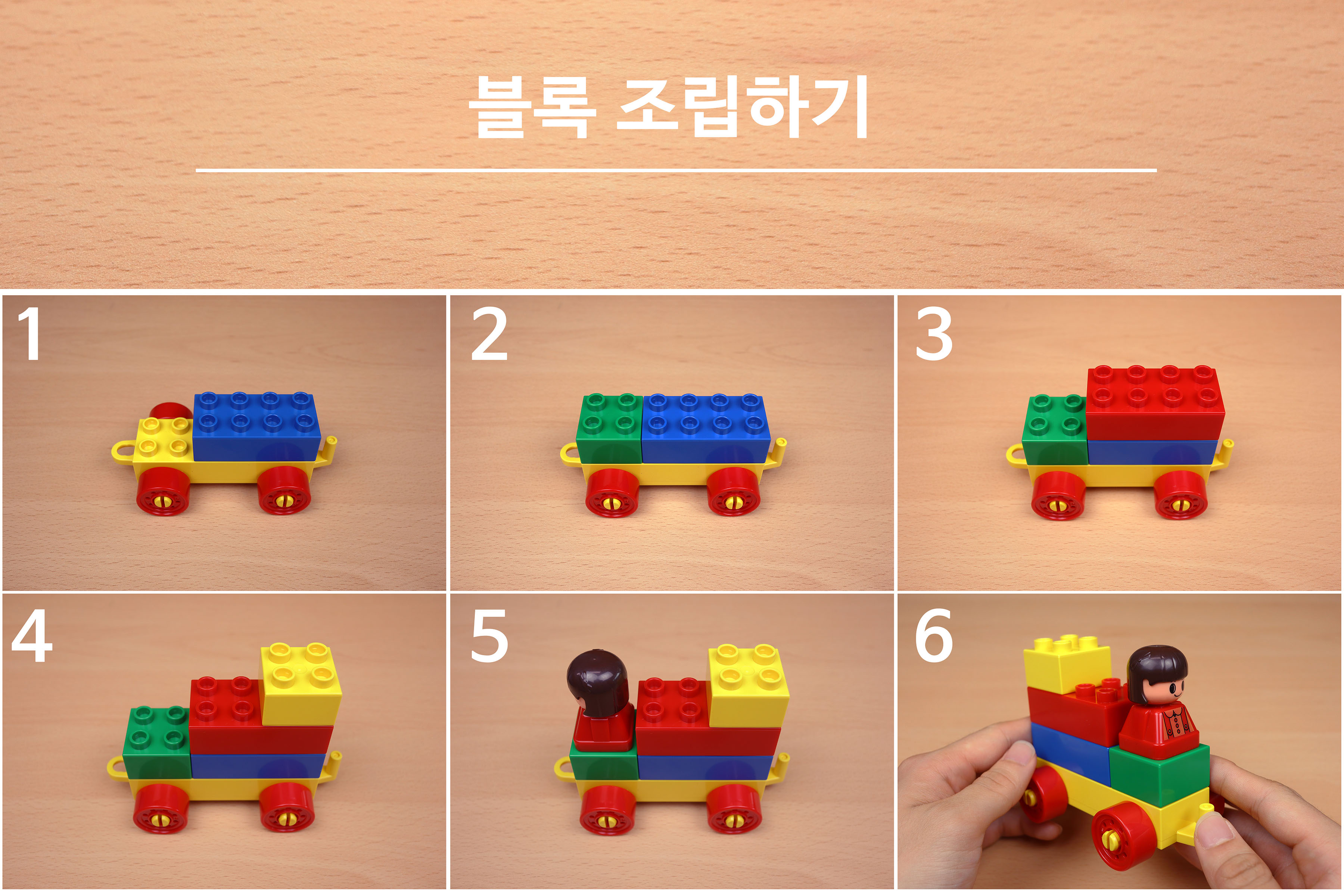 이미지, 자동차를 만드는 순서 6단계의 사진