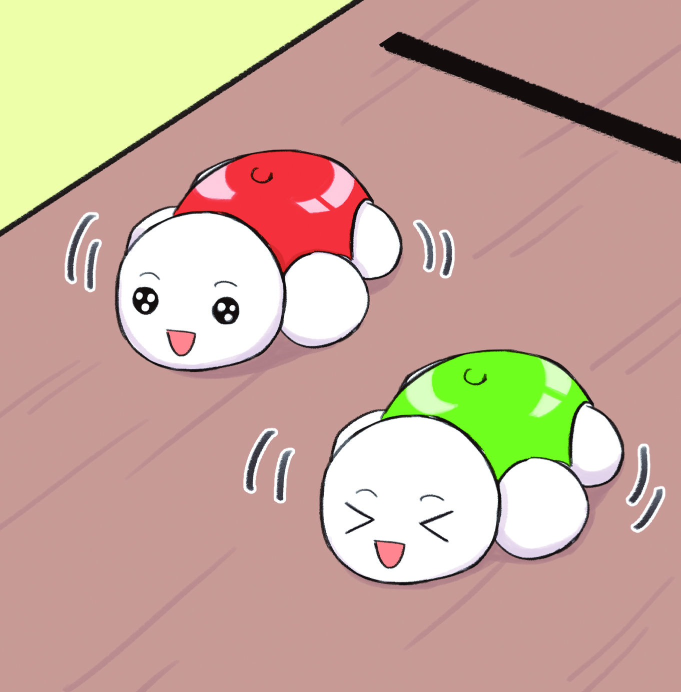 이미지.거북이 로봇이 앞으로 가고 있는 그림