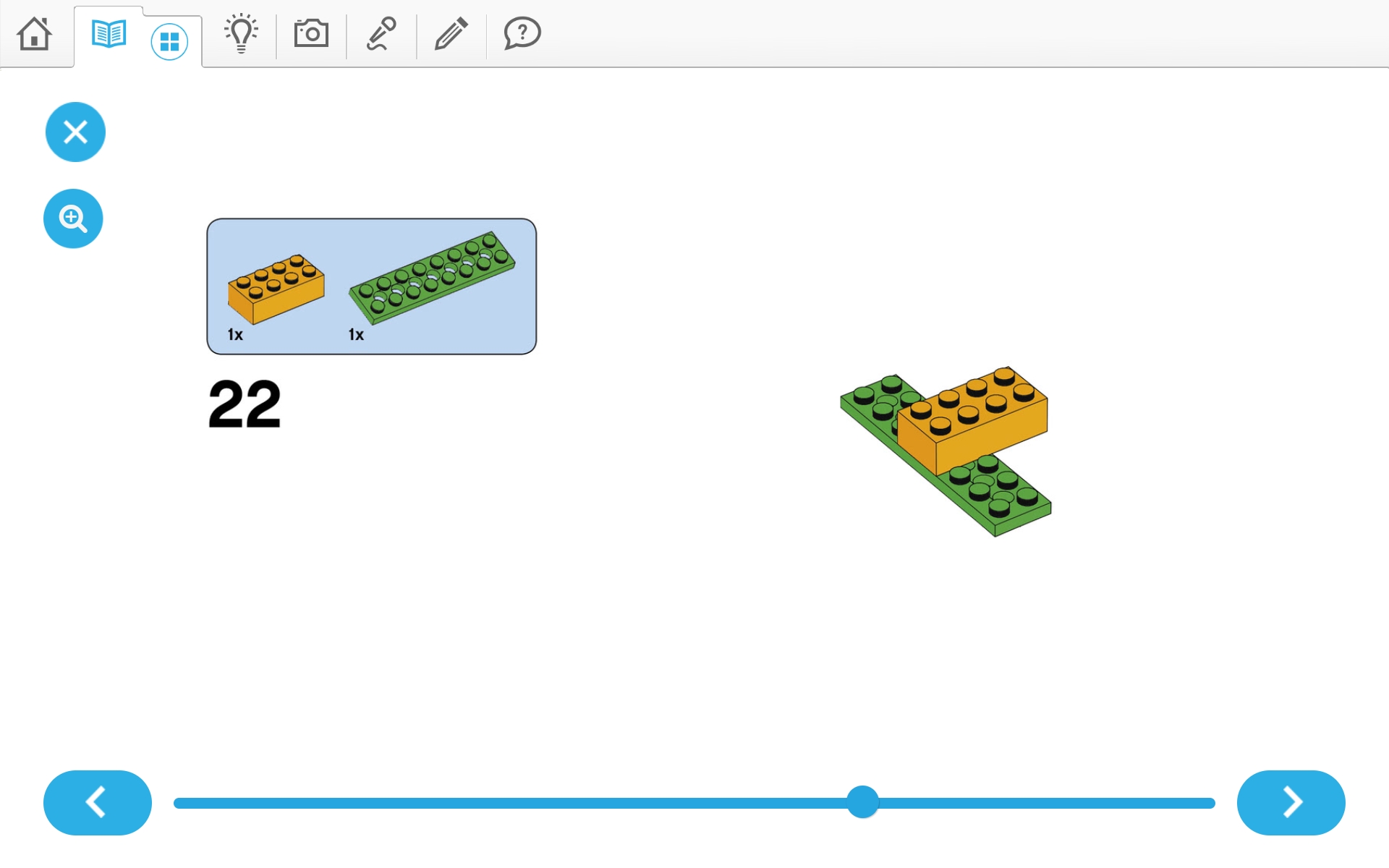 이미지.  위두(WeDo 2.0)로 당기기 로봇 만들기 조립 순서도 22번째