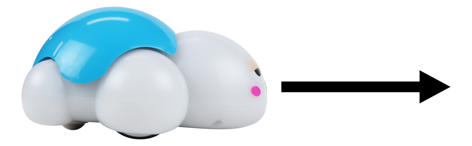 이미지. 거북이 로봇을 전진하는 모습의 사진.