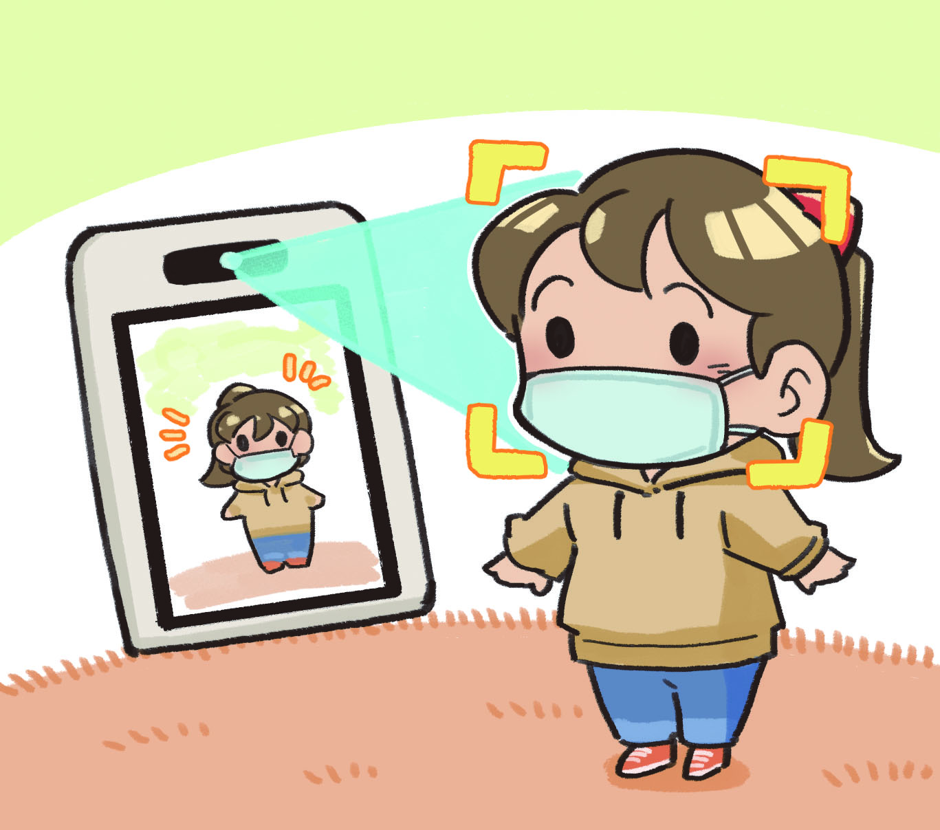 얼굴 인식 그림