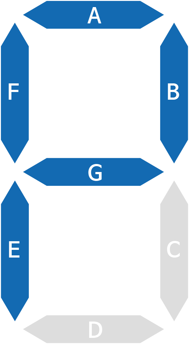 A~G중 A,B,E,G,F에 색이 칠해진 모습