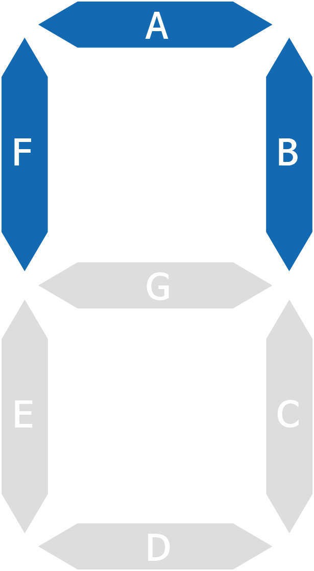 A~G중 A,B,F에 색이 칠해진 모습