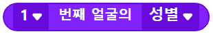 1번째 얼굴의 성별
