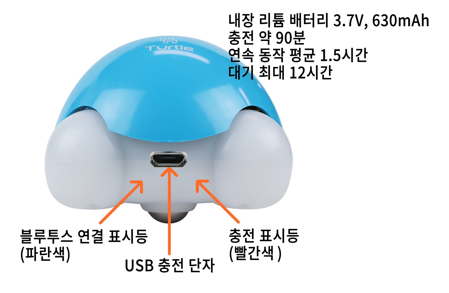 거북이 로봇 뒷면