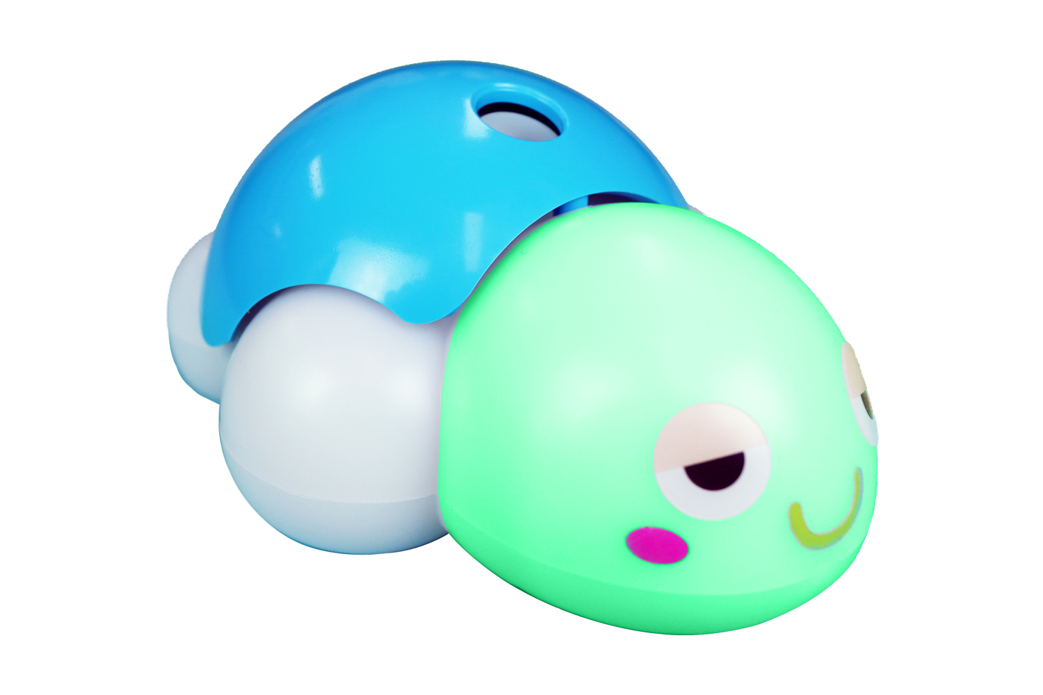 거북이 로봇 머리LED 초록색