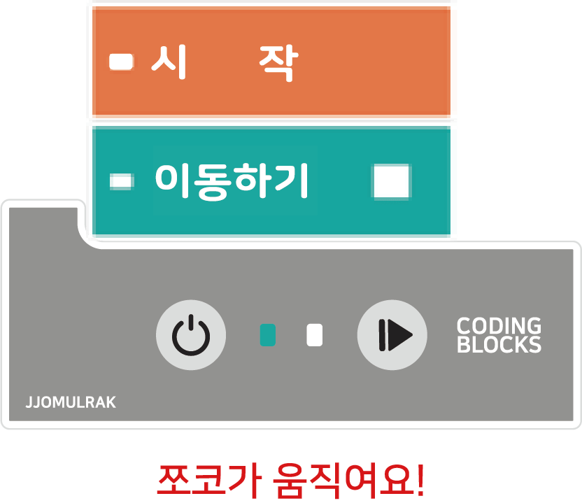 쪼코가 움직여요!