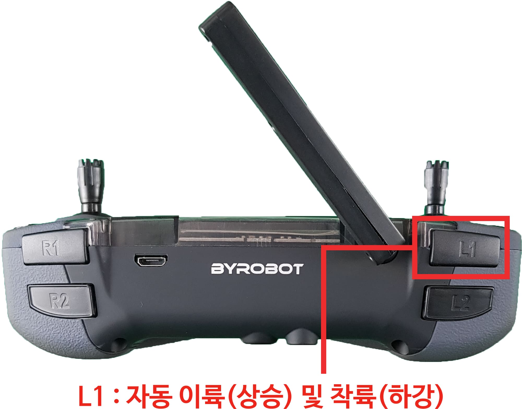 L1 : 자동 이륙(상승) 및 착륙(하강) 컨트롤러 사진