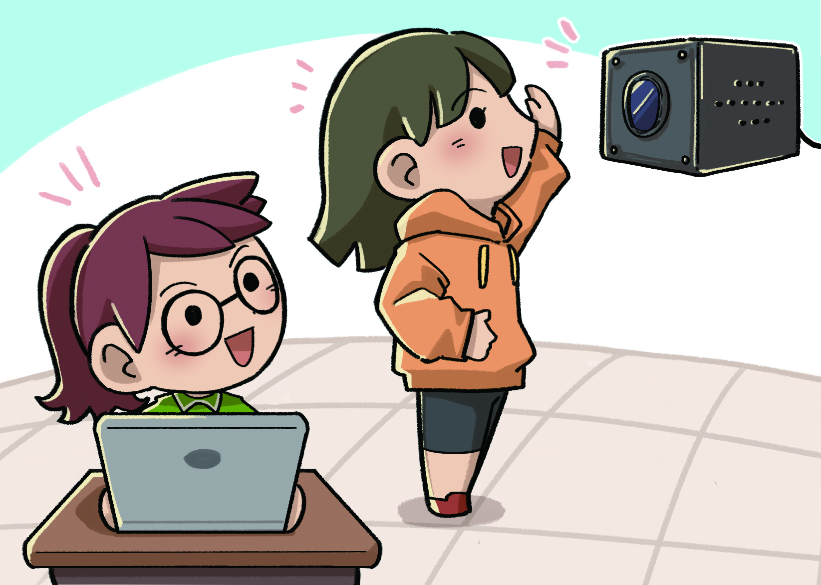 웹캠과 티처블머신으로 자세 학습하기